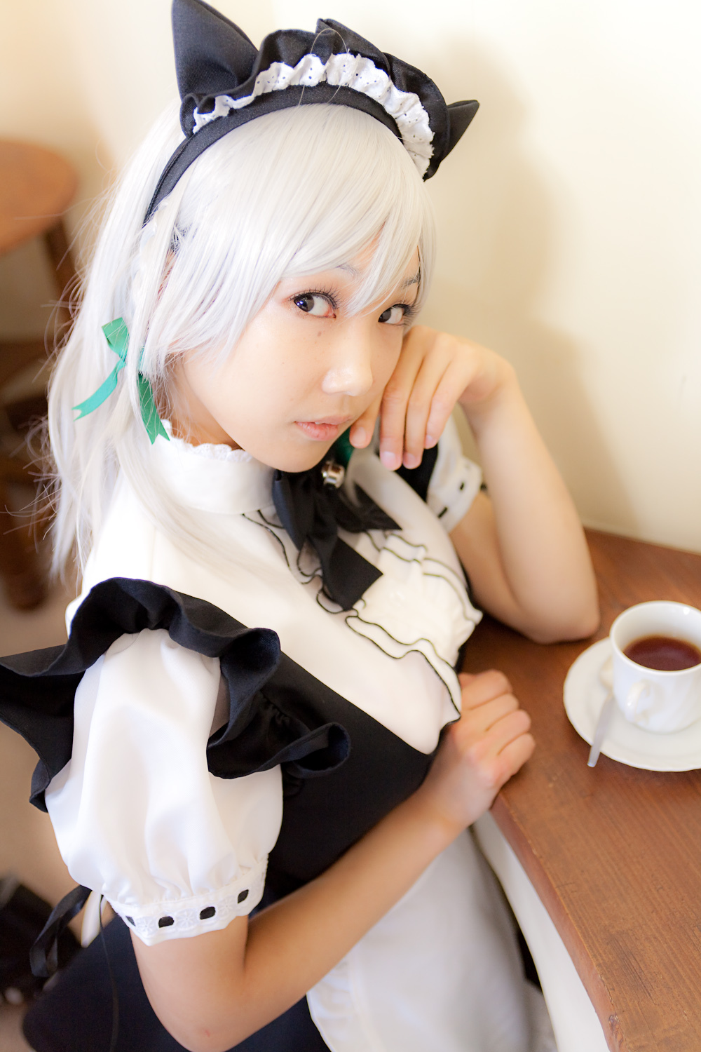 cosplay女佣扮相美女套图 c77 Sakuya Izayoi　(2)